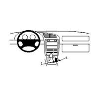 Image de Brodit ProClip für Suzuki Baleno, ab Baujahr 1996 bis 1997