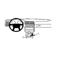 Obrazek Brodit ProClip für Volvo 850, ab Baujahr 1992 bis 1997