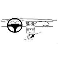Resim Brodit ProClip für Fiat Barchetta, ab Baujahr 1995