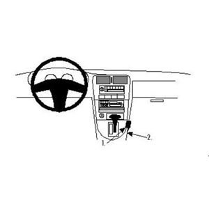 Image de Brodit ProClip für Nissan 200 SX, ab Baujahr 1995 bis 1998