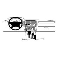 Image de Brodit ProClip für Toyota LandCruiser 90, ab Baujahr 1997 bis 2001