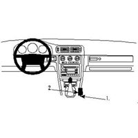 Image de Brodit ProClip für Volvo V 70, ab Baujahr 1997 bis 2000