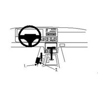Image de Brodit ProClip für Jeep - Grand Cherokee, ab Baujahr 1996 bis 1998