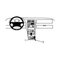 Image de Brodit ProClip für Mazda 323 3+4 Türer, ab Baujahr 1997 bis 2002