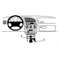 Image de Brodit ProClip für Peugeot 306, ab Baujahr 1993 bis 2002
