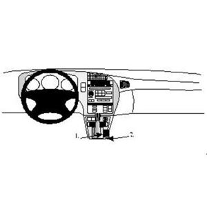 Image de Brodit ProClip für Saab 9-5, ab Baujahr 1998 bis 2006