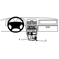 Image de Brodit ProClip für Subaru Legacy, ab Baujahr 1998 bis 2000