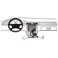 Image de Brodit ProClip für Jaguar - XJ8, ab Baujahr 1998 bis 2002