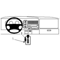 Resim Brodit ProClip für Dodge RAM Pickup 1500 / 2500 / 3500, ab Baujahr 1998 bis 2004