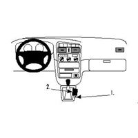 Image de Brodit ProClip für Toyota Avensis, ab Baujahr 1998 bis 2002