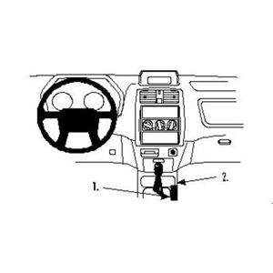 Image de Brodit ProClip für Mitsubishi Space Star, ab Baujahr 1999 bis 2002