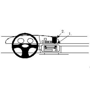 Image de Brodit ProClip für Mazda Van, ab Baujahr 1988 bis 1997