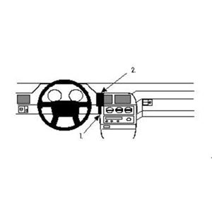 Image de Brodit ProClip für Volvo 960, ab Baujahr 1991 bis 1994