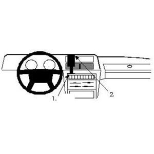 Image de Brodit ProClip für Volvo 240, ab Baujahr 1981 bis 1997