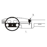 Image de Brodit ProClip für Opel Ascona, ab Baujahr 1983 bis 1988
