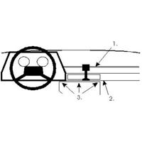 Image de Brodit ProClip für Toyota Camry, ab Baujahr 1982 bis 1986