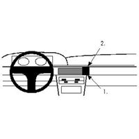 Image de Brodit ProClip für Toyota Camry, ab Baujahr 1987 bis 1991