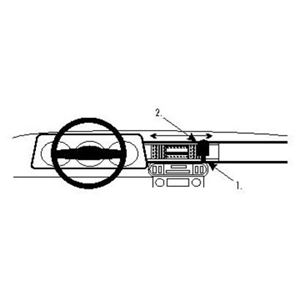 Image de Brodit ProClip für Jaguar - XJS - ab Baujnahr 1975 bis 1996