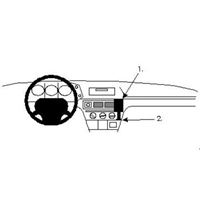 Resim Brodit ProClip für Citroen BX, ab Baujahr 1986 bis 1992