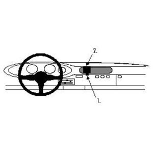 Image de Brodit ProClip für Porsche 911, ab Baujahr 1977 bis 1998
