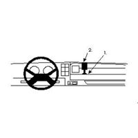 Image de Brodit ProClip für Volvo F 10 / F 12 ab Baujahr 1978 bis 1995