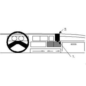 Image de Brodit ProClip für Peugeot J5, ab Baujahr 1983 bis 1994