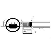 Image de Brodit ProClip für Nissan Terrano, ab Baujahr 1987 bis 1993