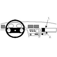 Image de Brodit ProClip für Opel Vectra, ab Baujahr 1989 bis 1995