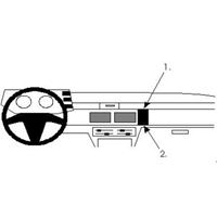 Image de Brodit ProClip für Opel Frontera, ab Baujahr 1992 bis 1996