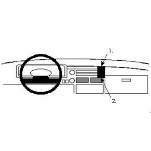 Image de Brodit ProClip für Mazda B-Serie, ab Baujahr 1986 bis 1995