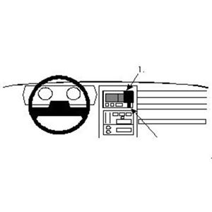 Image de Brodit ProClip für Renault Espace, ab Baujahr 1988 bis 1990