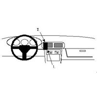 Image de Brodit ProClip für Mazda MX 3, ab Baujahr 1990 bis 1993,