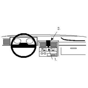 Image de Brodit ProClip für Nissan Patrol, ab Baujahr 1989 bis 1994