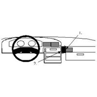 Image de Brodit ProClip für Subaru Legacy, ab Baujahr 1990 bis 1994