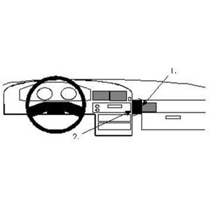 Image de Brodit ProClip für Subaru Legacy, ab Baujahr 1990 bis 1994