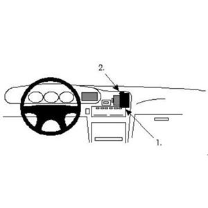 Image de Brodit ProClip für Nissan Maxima, ab Baujahr 1990 bis 1994