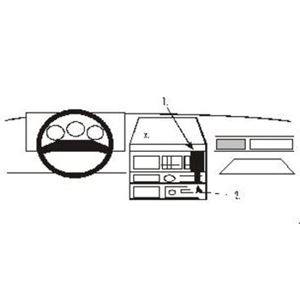Image de Brodit ProClip für Iveco Daily / New Daily ab Baujahr 1990 bis 1999