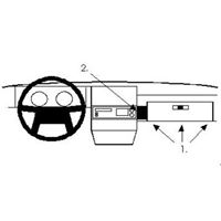 Image de Brodit ProClip für Volvo 360, ab Baujahr 1984 bis 1989