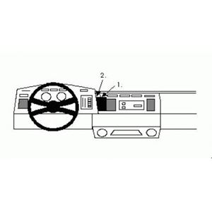 Resim Brodit ProClip für Chevrolet Astro, ab Baujahr 1990 bis 1995