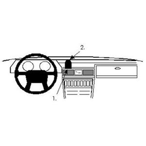 Image de Brodit ProClip für Volvo 240, ab Baujahr 1975 bis 1980