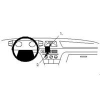 Resim Brodit ProClip für Citroen BX, ab Baujahr 1987