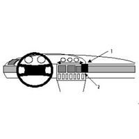 Resim Brodit ProClip für Audi A6, ab Baujahr 1995 bis 1997