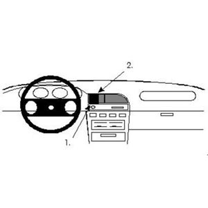 Image de Brodit ProClip für Nissan Sunny, ab Baujahr 1991