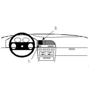Image de Brodit ProClip für Nissan Sunny Combi, ab Baujahr 1991