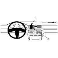 Image de Brodit ProClip für Mitsubishi Sigma, ab Baujahr 1991 bis 1996