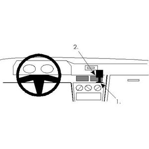 Image de Brodit ProClip für Mitsubishi Galant - 1988 bis 1992