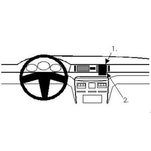 Image de Brodit ProClip für Mitsubishi Diamante, ab Baujahr 1991 bis 1996