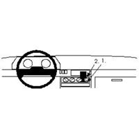 Image de Brodit ProClip für Renault Clio, ab Baujahr 1991 bis 1998