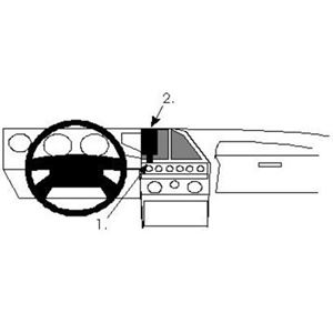 Image de Brodit ProClip für Lancia Thema, ab Baujahr 1991 bis 1994