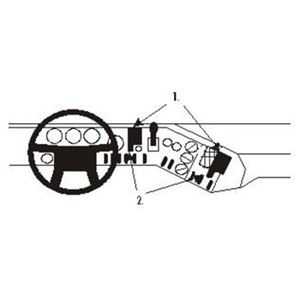Image de Brodit ProClip für Volvo FL 7, ab Baujahr 1986 bis 1999